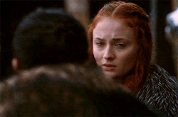 greengableslover: Sansa Stark Meme:   {1/6} Scenes ||   ↳  6x10 The Winds of Winter I’m not a Stark. You are to me. 