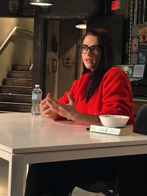 …does Katie just walk around with a bowl of cereal, or was it provided for her?