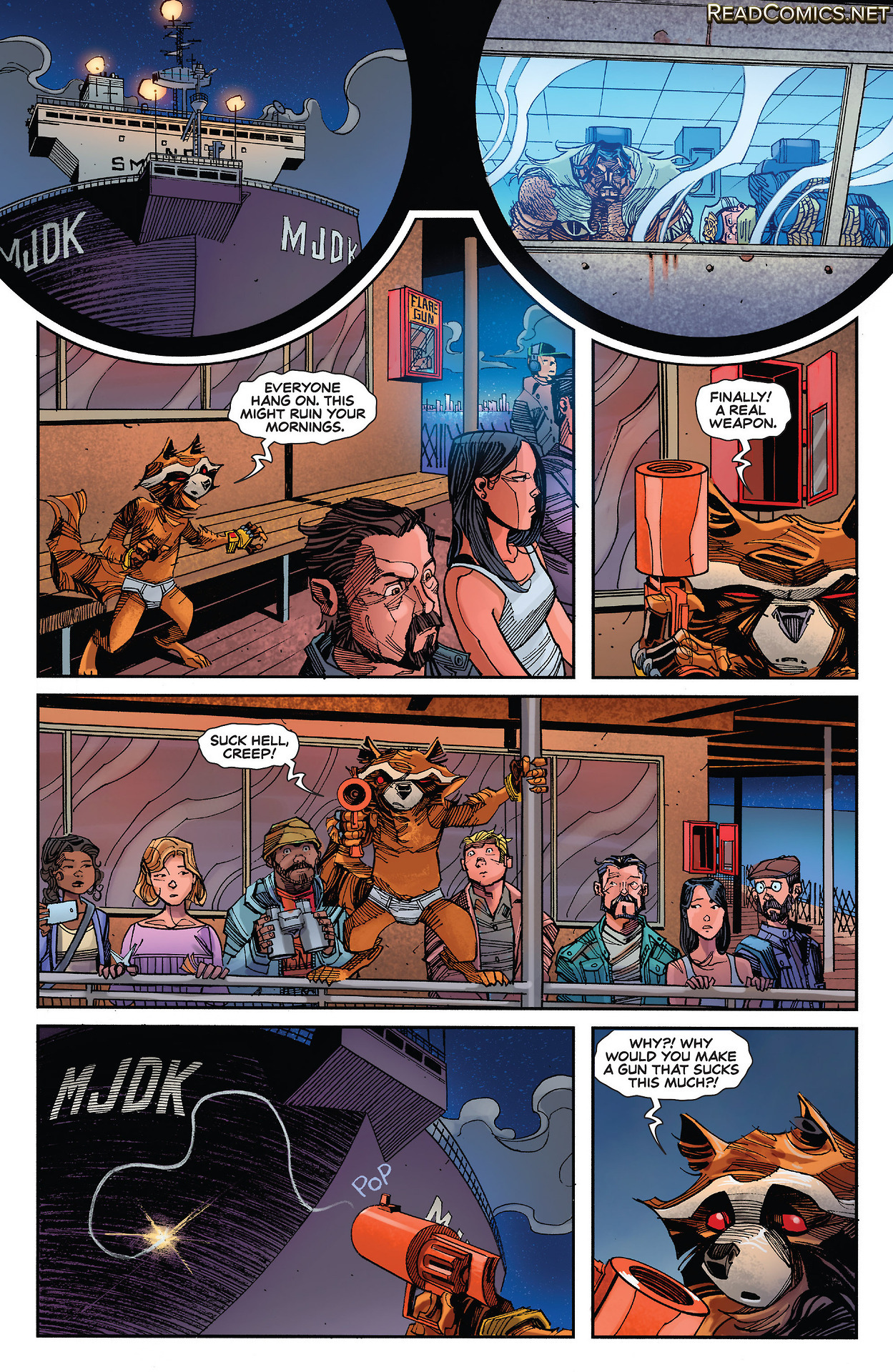 OH MY GOSHIn the latest issue of Rocket Raccoon (2016) (issue #3), we finally get