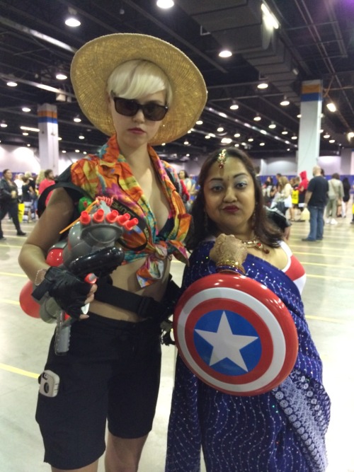 sporebat: steverogersorbust: For those of you asking, I was Indian Captain America! I got lots of sw