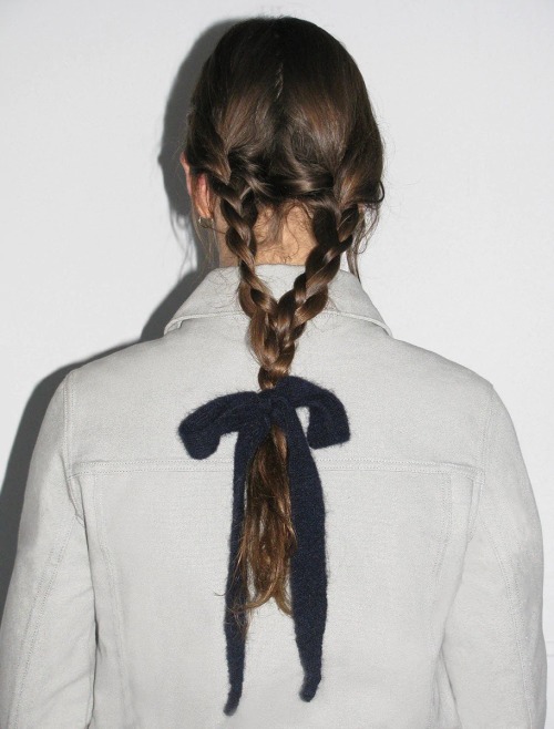 Porn photo softestaura:Paloma Wool Knit Hair Bows