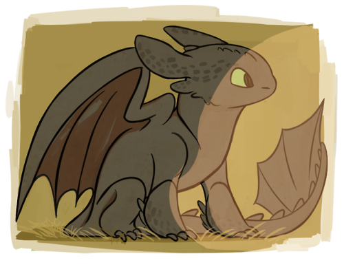 21cha:Some attempts on Toothless I’ve been working on lately, ready to get more info about HTT