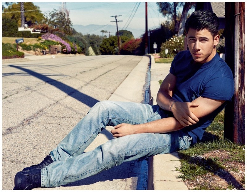 tabloidheat101:Covering the latest issue of Spanish magazine Icon, Nick Jonas CONTINUES