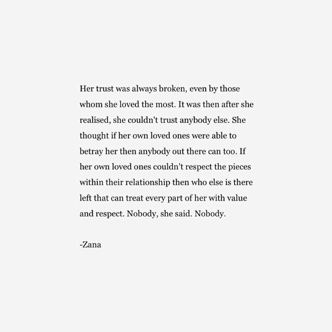 Trust • #quotes #quoteoftheday #love #life #zana... - Zana-Quotes