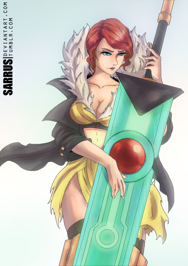 sarrus:Red from Transistor. Recently had the pleasure of going through the game twice