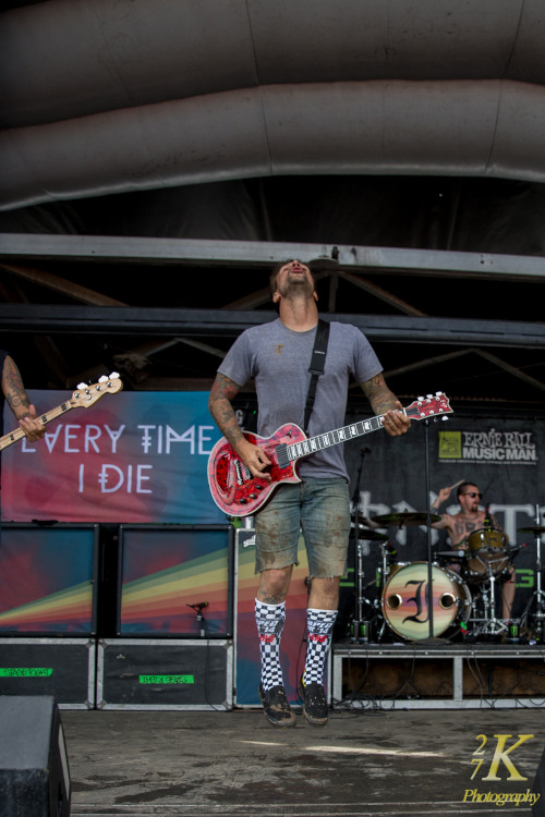Every Time I Die playing Warped Tour at Darien Lake Performing Arts Center - Buffalo, NY on 7.8.14 C