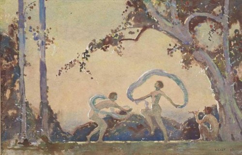 Dancers in the Wood (1926)Fred Leist (1878-1945)
