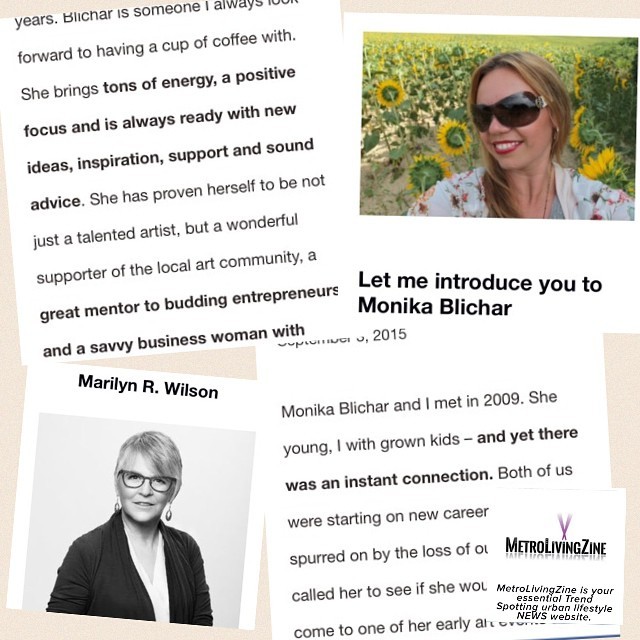 <p>Check out today’s feature article of our founder @monikaanna By #MarilynRWilson at @metrolivingzine! <a href="http://www.metrolivingzine.com/news-magazine/monika-blichar">http://www.metrolivingzine.com/news-magazine/monika-blichar</a> #interview #metrolivingzine #oliobymarilyn #yvr #toronto #vancouver #vancitybuzz #artworldexpo</p>