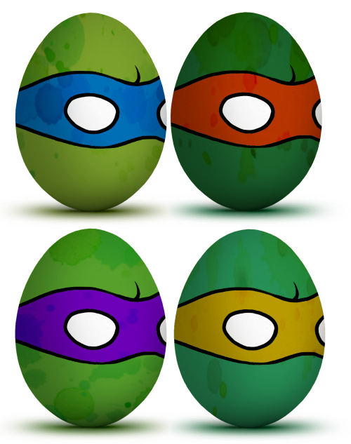 thecriminallawyer:  Happy Easter, I painted some more eggs for you 