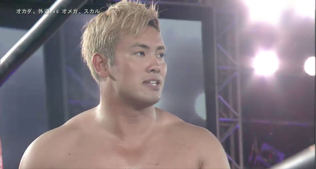 mitchtheficus:  that feeling when your rival, Kenny Omega, blows you a kiss