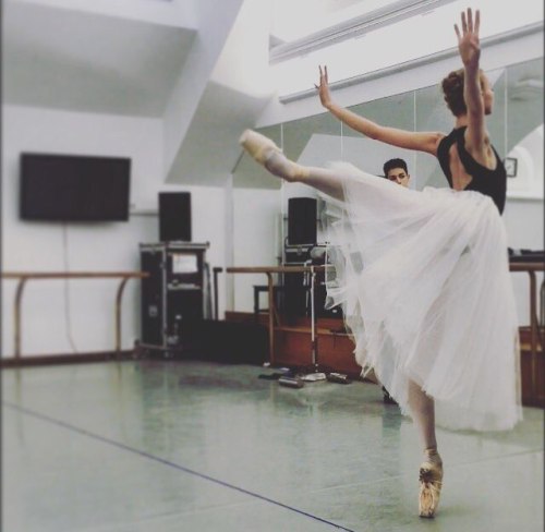 lasylphidedubolchoi:Marfa Fedorova (Sidorenko) in rehearsalPhoto via her IG