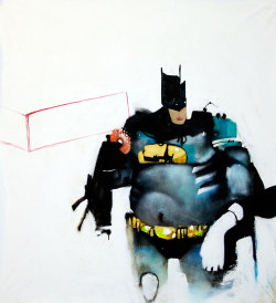 FAT BAT MAN by anthony lister. that’s