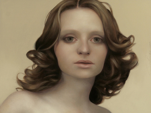oil on panel ’ Study of Lola 2’ by LUCONG