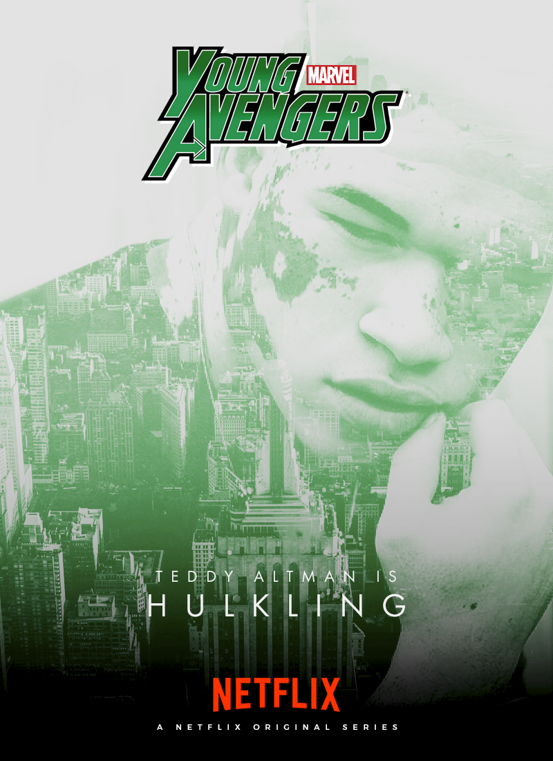 starkroqers:  netflix originals series: young avengers (click for full size)  Founded