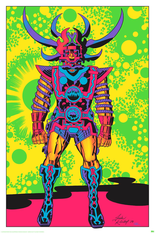 70sscifiart:70sscifiart: Jack Kirby’s never-before-colored Argo concept art, used during