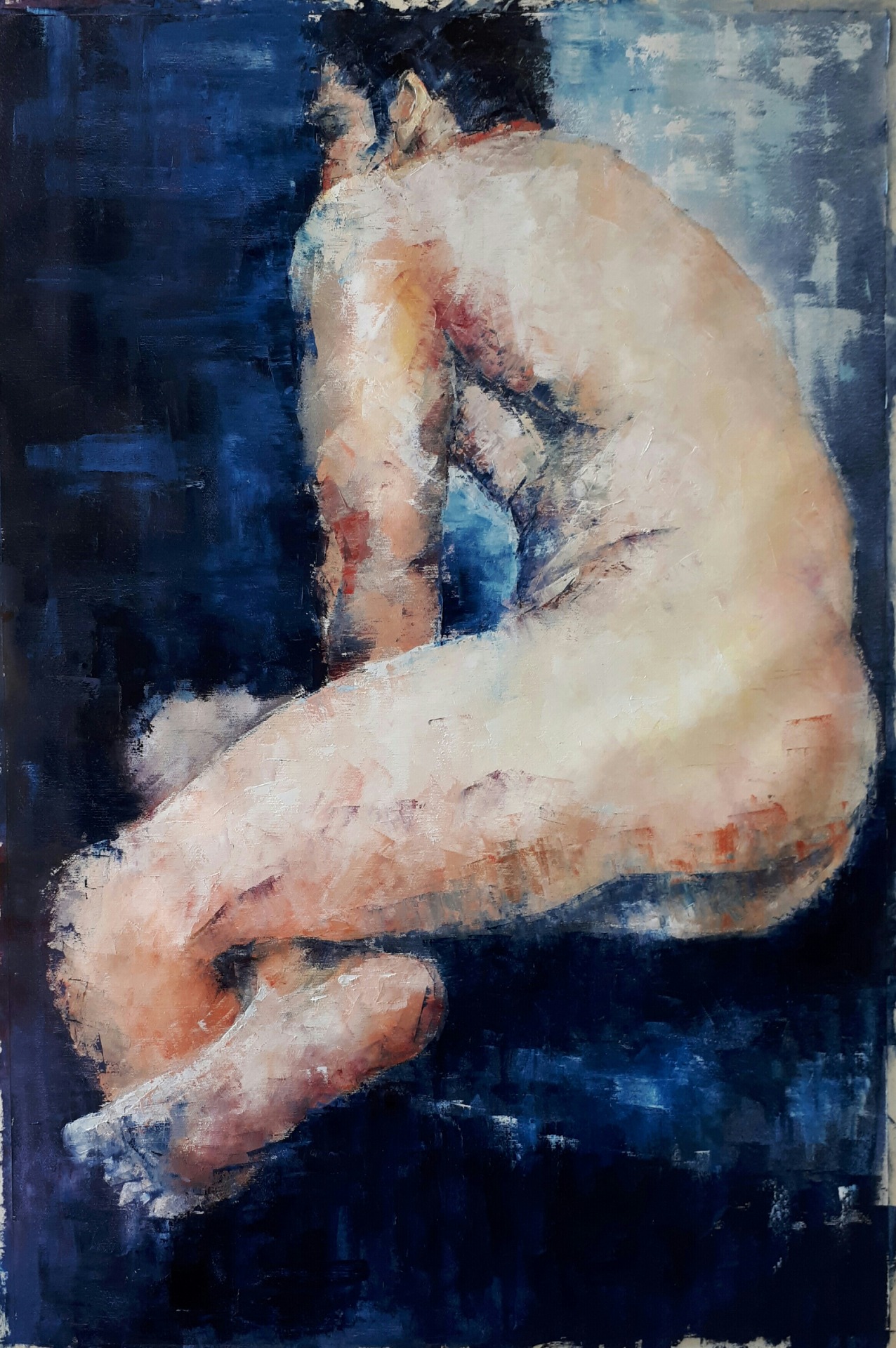 gay-erotic-art-fan:  giacogala:  #art #arte #paint #oilcolors #oilpainting #spatula