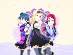 soldicrgame:  guilty kiss desktop wallpapers requested by anon!! ( •⌄• ू )✧pls credit if using, and do not repost/distribute!   