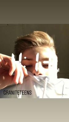 graniteteens:  Braden. I saw another blog post him I just wanted y'all to know that I baited him &amp; he’s in my full collection too. He’s a sophomore and your typical fuck boy. Enjoy! 
