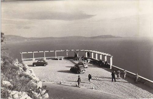 puzmak: Plomin panorama,Istria/Kvarner, Yugoslavia, 1960/61.