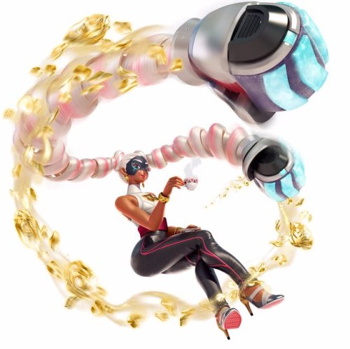 Twintelle, the Silver Screen Queen. She’s a A-list movie star joining the ARMS league. Her hair is w