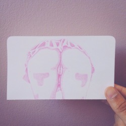 Ismaelguerrier:  Soft Pink #6(Color Pencil On Paper)Instagram: Ismael.guerrier.artfacebook: