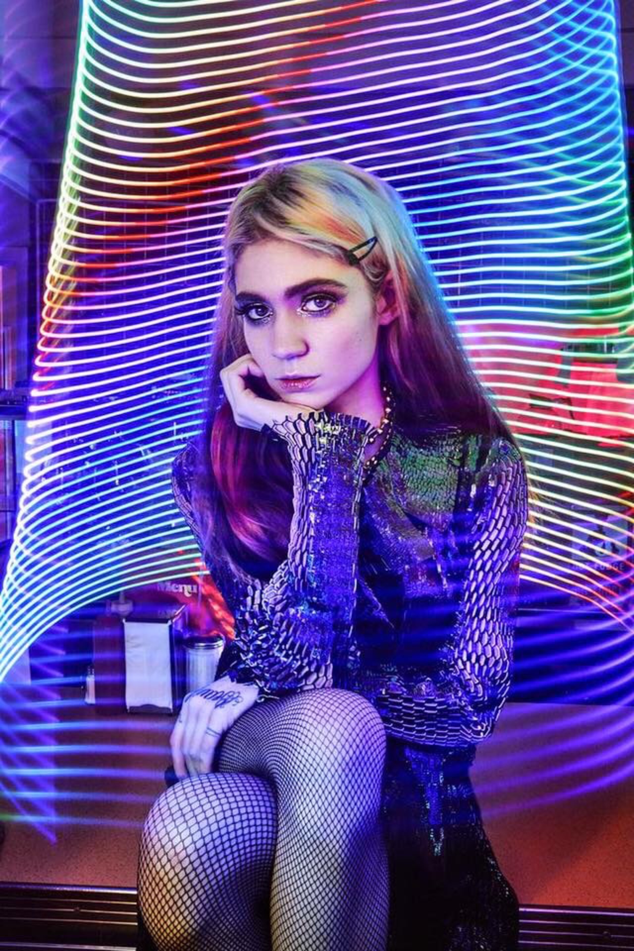 criwes:  Grimes shot by An Le for NYLON Magazine