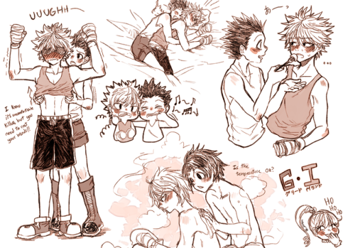 kiekyun: Number 1 reason why I love Greed Island: Infinite headcanons about Gon taking care of 