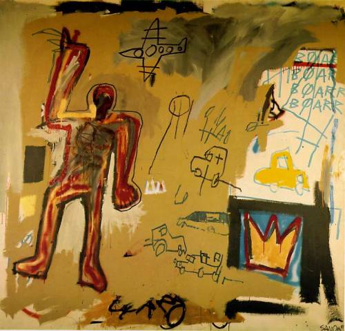 Red man, 1981, Jean-Michel Basquiat