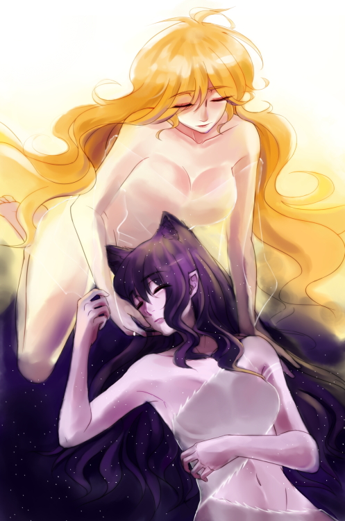 bnlorrie:  PIXIV: Good night dear OK I started this in June and it`s almost November when I finally finished…(btw I am really excited to watch rwby3 in two days ><) 