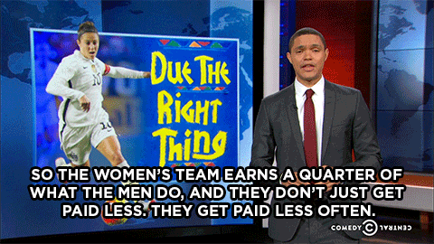 thebeachthing:  noblood-nofoul:  kingofhispaniola:  thedailyshow:  Despite generating