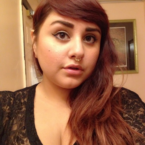 grabyflowers:  I looked cute the other night 