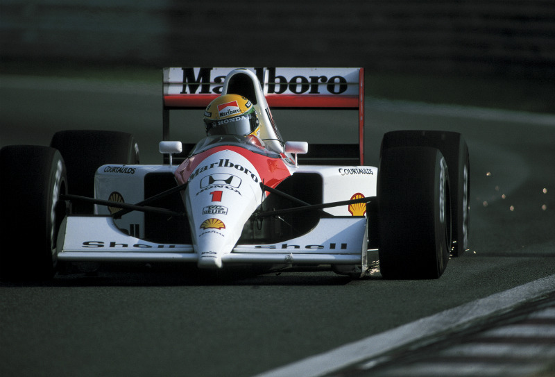 hifigp:  1991 Ayrton Senna, McLaren MP4/6, engine: Honda RA121-E, 3,493 cc V12The