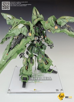 Mechaddiction:  Neo Grade 1/100 Kshatriya Painted Build - Gundam Kits Collection