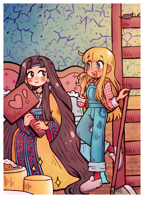 Piece I did for a HM zine~ ♥