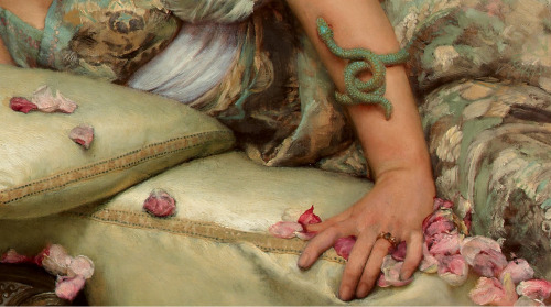 closeupofpaintings:Lawrence Alma-Tadema - The Roses of Heliogabalus, 1888 (detail)