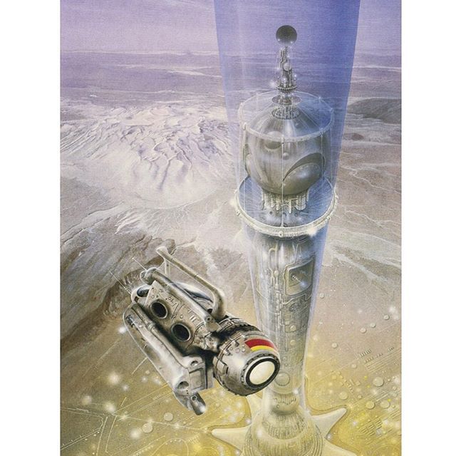 The Tower of Glass (1983) by Jim Burns from his art anthology ‘Lightship’ (1985) #scifiart #sciencefictionart #sciencefiction #Scifi #Painting #space #jimburns by scifi_art http://ift.tt/1V5JSZm