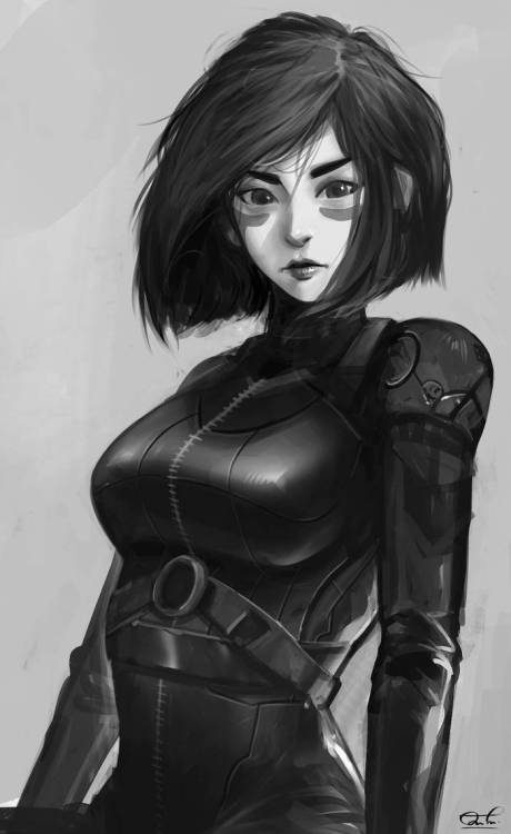 cultofthewyrm:Alita: Battle Angel - Fanart by Razaras