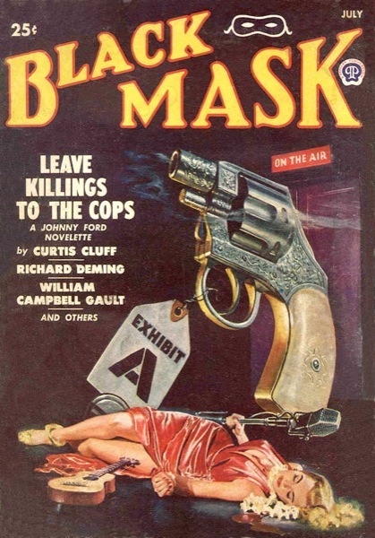 Black Mask magazine covers.