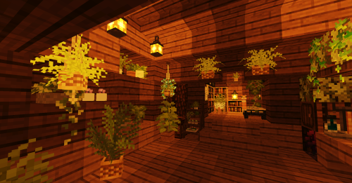 apple-stew:My lil’ Rustic cabin on the @bittercraftmc server <3Not my primary home, but I love it