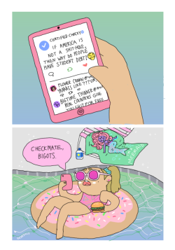 killeverythingcomic:“Blue checkmark”