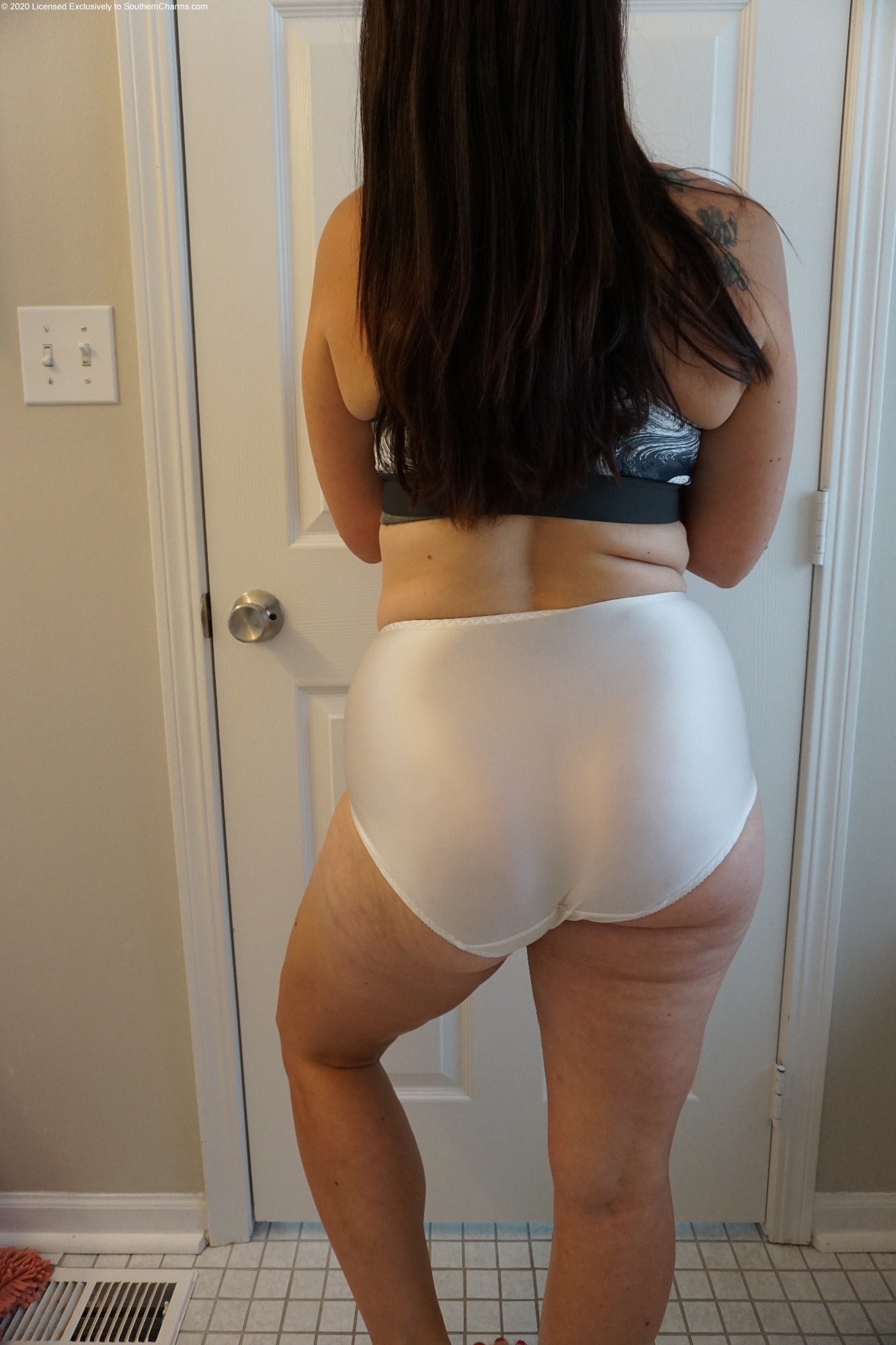 full back satin panties