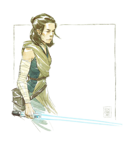 rondanchan:Quickie Rey doodle! First sketch on my new Wacom MobileStudio Pro!