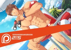 zamius-ero:  Lifeguard on Duty Part 2Uncensored and fapping sequences in my Patreon :D