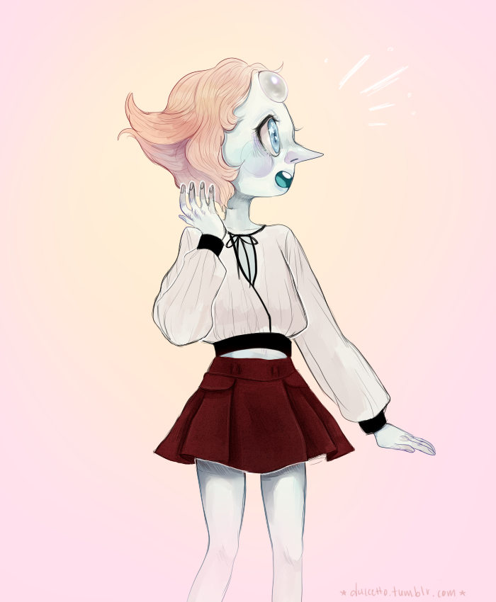 dulcetto:  Pearl ! ! !    ₍՞◌′ᵕ‵ू◌₎♡  clothes here: 1 / 2