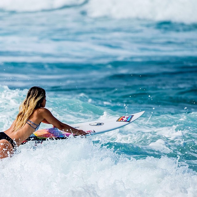 cbssurfer: Alessa Quizon… first feel  
