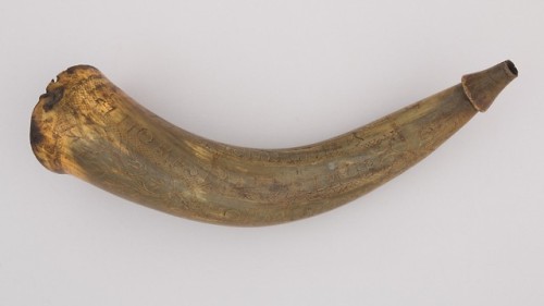 met-armsarmor:Powder Horn, Arms and ArmorMedium: Horn (cow), woodThe Collection of J. H. Grenville G