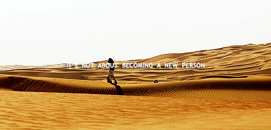scottmccute:  “Often, it’s not about becoming a new person, but becoming the