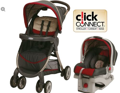 Black pram baby stroller