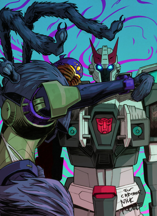 concept-hen:I coloured @silvercr0ssbow‘s commission, made by Nick Roche. Since I liked it alot