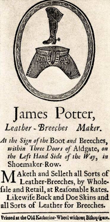 derpyredcoat:The Old Trade Cards of 18th century London.I hope to have a business card that looks li